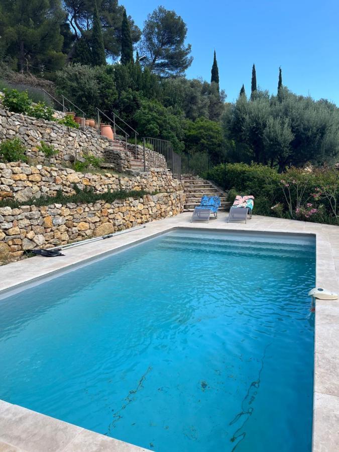 Hauteurs De Toulon : Charmant Studio Piscine エクステリア 写真