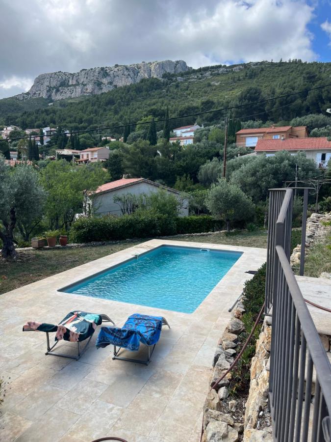 Hauteurs De Toulon : Charmant Studio Piscine エクステリア 写真